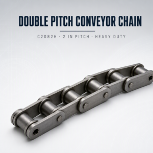 Double Pitch Conveyor Chain C2082H - 50.8 mm (2 in), Heavy Duty