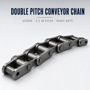 Double Pitch Conveyor Chain C2102H - 63.5 mm (2.5 in), Heavy Duty