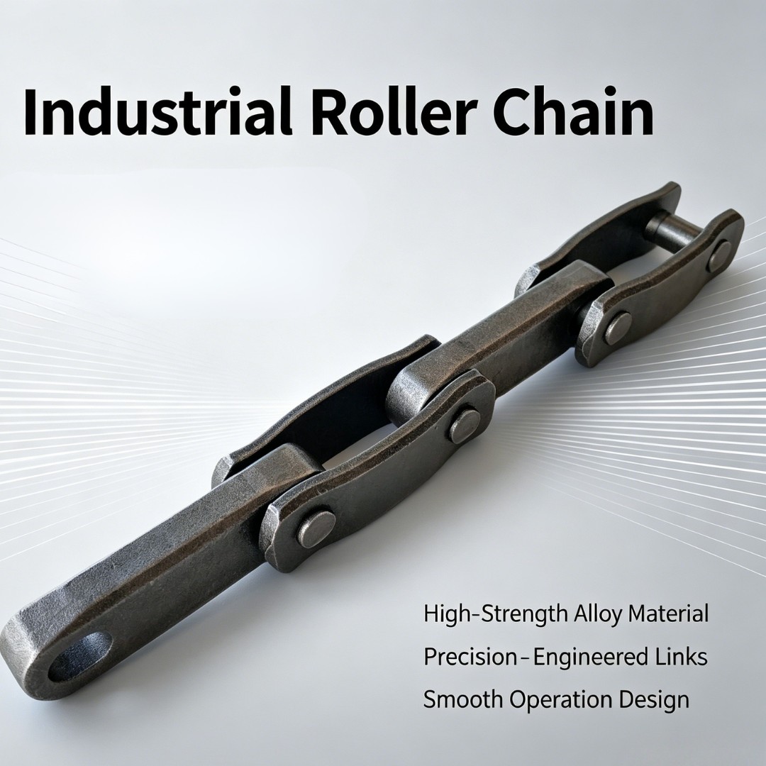 Heavy duty industrial conveyor chain